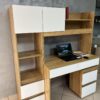 Модульный стол Селфи в цветах Белый + Крафт